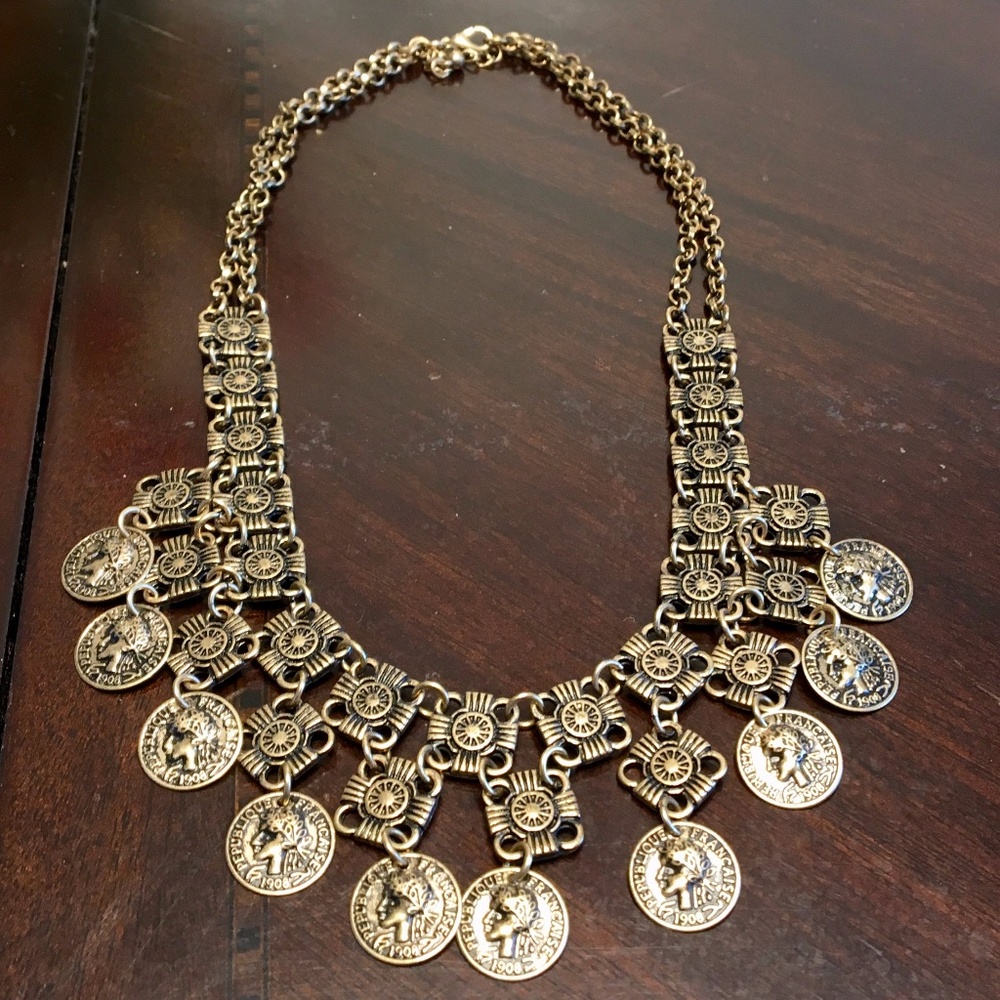 Athens Coin Necklace